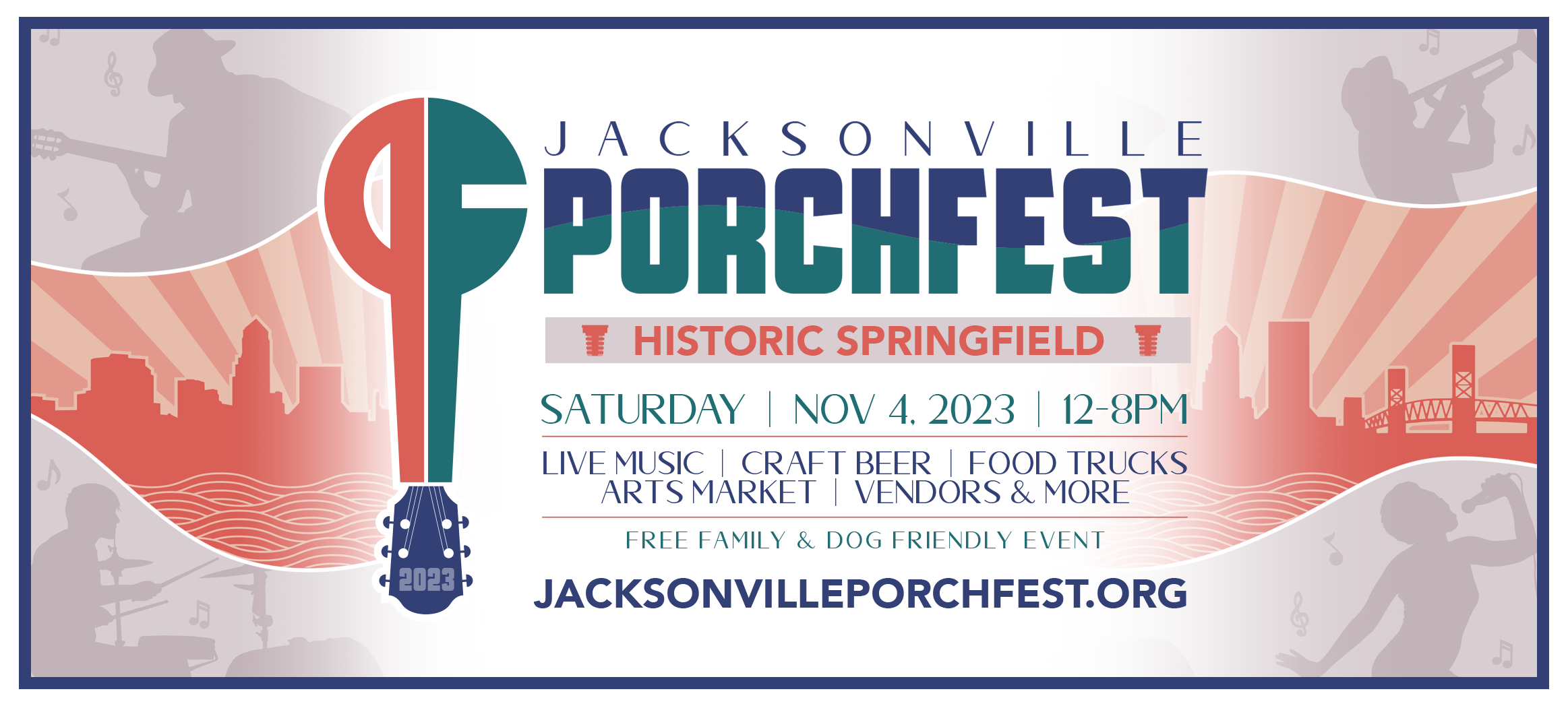 Jacksonville PorchFest Jacksonville music festival presented on the